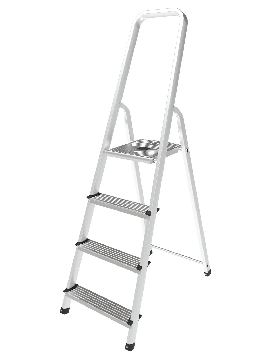 Sencys Huishoudtrap Aluminium 4-Treeds|Brico Best