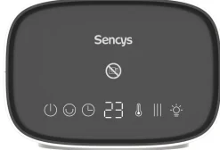 Brico Keramische Kachels & Blaasverwarming<Sencys Keramische Verwarming Ptc Digitaal 2000W Wit