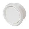Sencys Luchtventiel O125Mm Kunststof Wit|Brico New