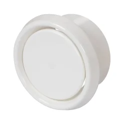 Sencys Luchtventiel O125Mm Kunststof Wit|Brico New