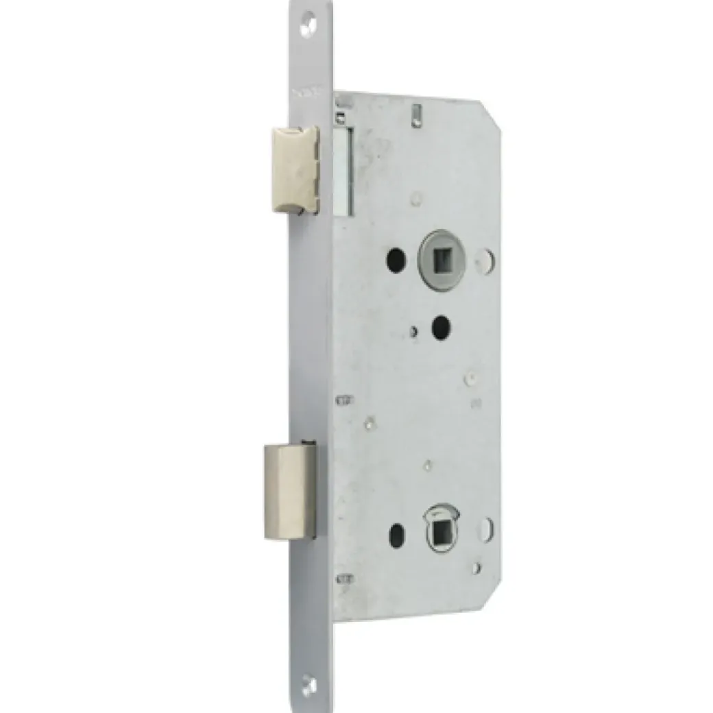 Brico Deursloten-Sencys Omkeerbaar Insteekslot M730 Grijs Staal 90X50Mm