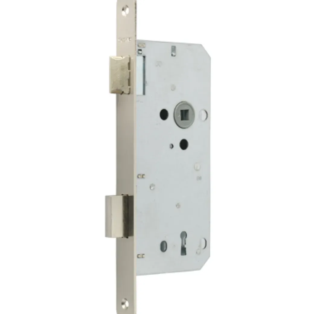 Brico Deursloten-Sencys Omkeerbaar Insteekslot M216 Staal Inox Look 90X50Mm