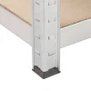 Sencys Opbergrek Gegalvaniseerd Staal Grijs/Bruin 176X90X45Cm|Brico Best