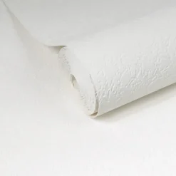 Brico Vinylbehang-Sencys Overschilderbaar Vinylbehang 10+3M Gratis Wit