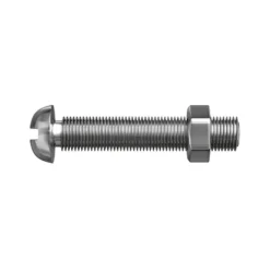 Brico Bouten-Sencys Platte Kop Bout Gegalvaniseerd Staal M6 X 80 Mm - 5 Stuks