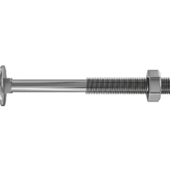 Brico Bouten-Sencys Platte Kop Bout Gegalvaniseerd Staal M6 X 30 Mm - 50 Stuks