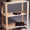 Sencys Rek 3 Legplank In Massief Den 90X75X40Cm|Brico Discount