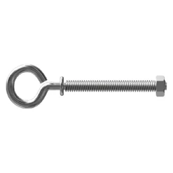 Brico Ringen-Sencys Schroefoog Met Kraag En Moer Gegalvaniseerd Staal M4 X 42 Mm - 5 Stuks