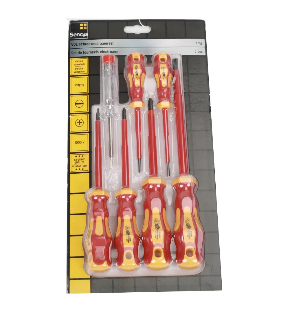 Sencys Schroevendraaierset Vde 7St.|Brico Outlet