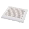 Sencys Schuifrooster 16X16Cm Kunststof Wit|Brico