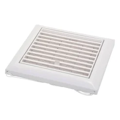 Sencys Schuifrooster 16X16Cm Kunststof Wit|Brico