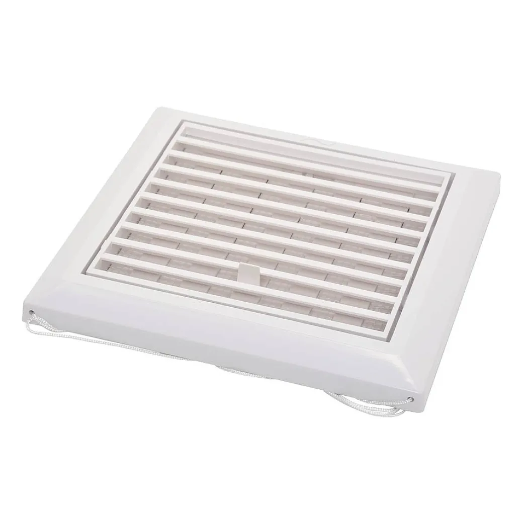 Sencys Schuifrooster 16X16Cm Kunststof Wit|Brico
