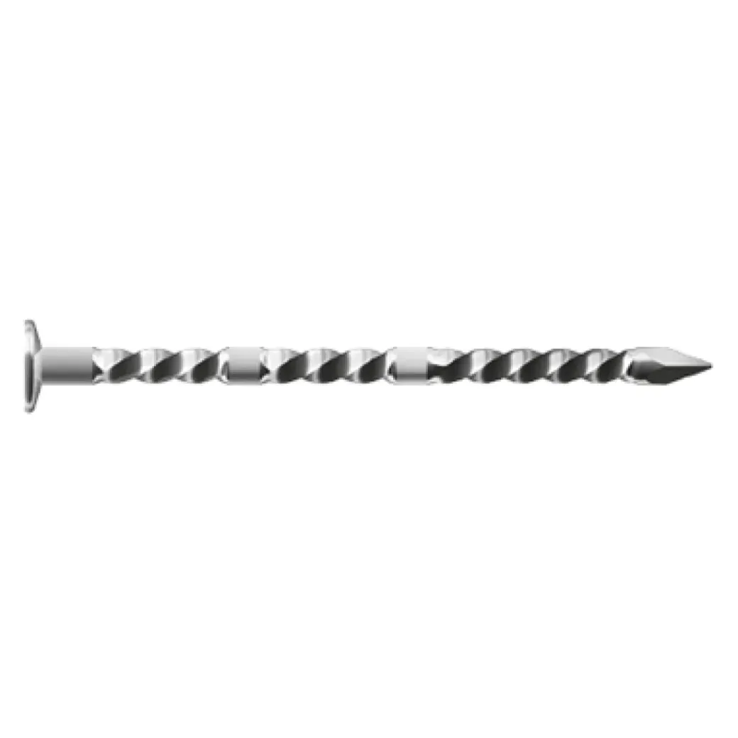 Brico Nagels-Sencys Spijker Gedraaid Met Platte Kop Gehard Staal 30 X 2,7 Mm - 40 Stuks