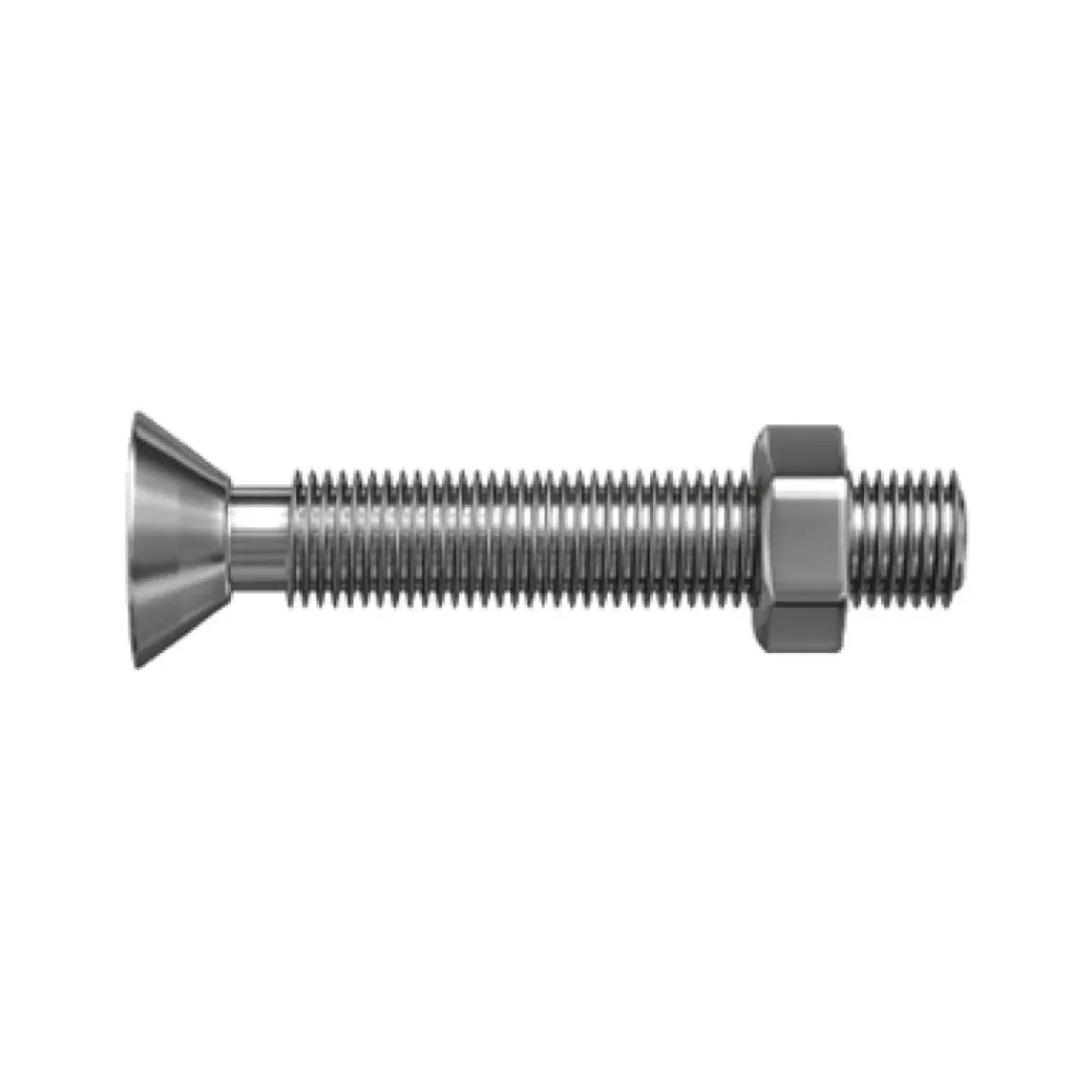 Brico Bouten-Sencys Verzonken Kop Bout Gegalvaniseerd Staal M4 X 12 Mm - 20 Stuks