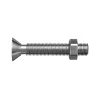 Brico Bouten-Sencys Verzonken Kop Bout Gegalvaniseerd Staal M6 X 60 Mm - 5 Stuks