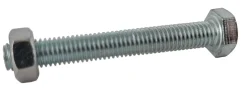 Brico Bouten-Sencys Zeskantbout + Verzinkt Moer M8X120Mm 4St