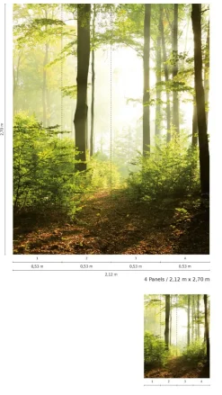Brico Fotobehang-Smart Art Fotobehang Bosweg