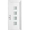 Brico Voordeuren-Solid Buitendeur Esterno E05 4 Vensters Wit Links 98X218Cm