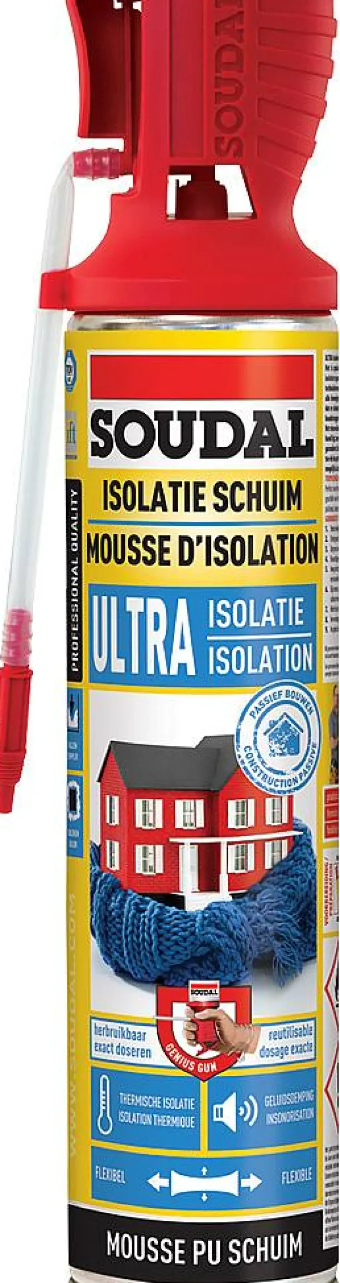 Soudal Isolatieschuim Genius Ultra 600Ml|Brico Sale