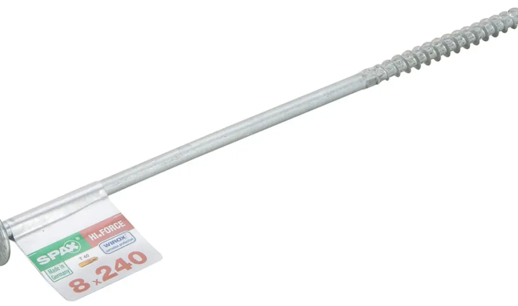 Brico Schroeven-Spax Schroef 'Hi.Force' Wirox 8X240Mm