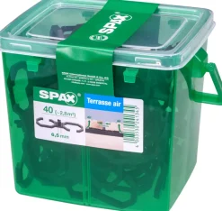 Brico Tuinbeslag & Terrasschroeven-Spax Terrasverhoger Air Hk M 6,5Mm 40St