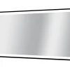 Spiegel Swann Rechthoek Met Ledverlichting Touch En Spiegelverwarming Zwart 75X120Cm|Brico Best