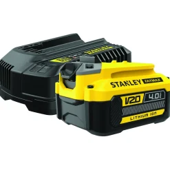 Stanley Fatmax Batterij + Batterijlader Sfmcb14M1-Qw 18V 4Ah|Brico Best