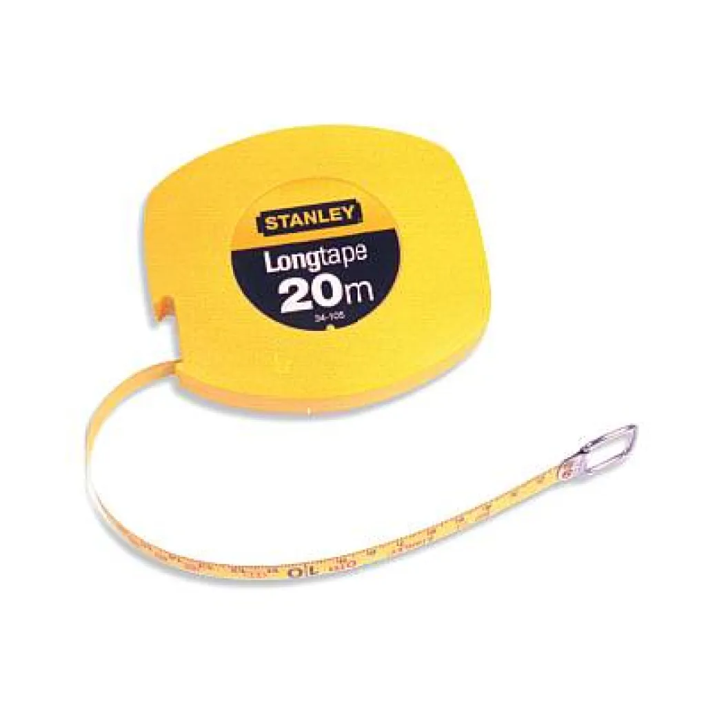 Stanley Landmeter 'Long Tape' Metaal 10 M|Brico Online