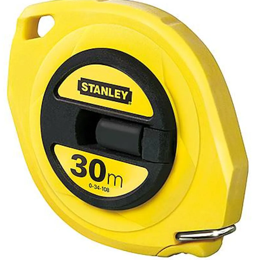 Stanley Landmeter 'Long Tape' Metaal 30 M|Brico Discount