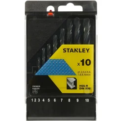 Stanley Metaalboor Set Sta56030-Qz – 10 Stuks|Brico