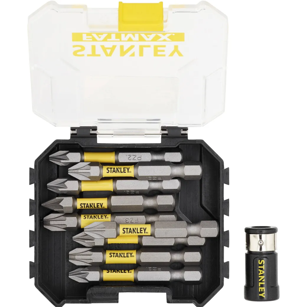 Stanley Schroefbitset Pz – 10 Stuks|Brico Online