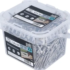 Brico Tuinbeslag & Terrasschroeven-Suki Terrasschroef Performance 5,0X50 Rvs A2 T25