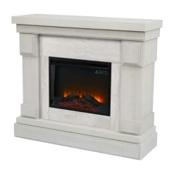 Brico Sfeerhaarden<Teamson Home Hestia 48" Elektrische Vrijstaande Open Haard