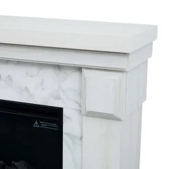Brico Sfeerhaarden<Teamson Home Hestia 48" Elektrische Vrijstaande Open Haard