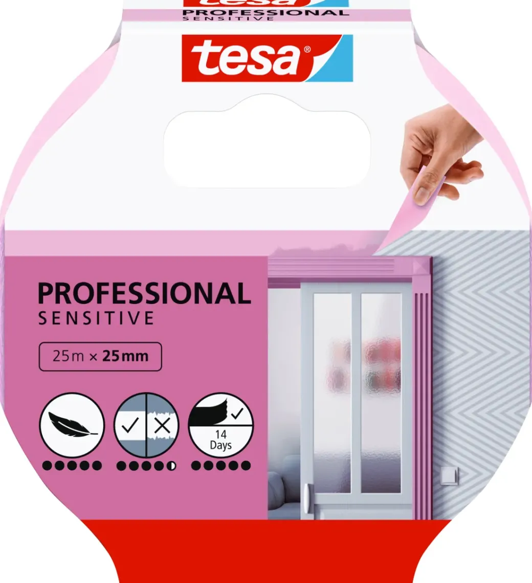 Brico Afplaktape-Tesa Afplakband 'Universal' Chamois 25Mx50Mm