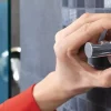 Brico Ophangsystemen-Tesa Powerbutton Haak Rond Glanzend Mat Chroom 6Kg