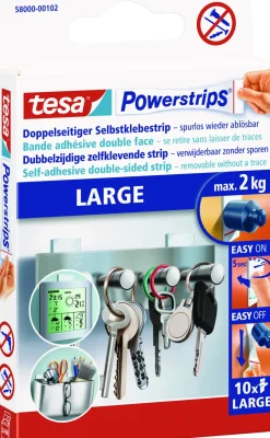 Brico Technische Tape-Tesa 'Powerstrips Large' Wit