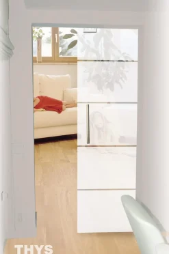 Brico Schuifdeuren-Thys Veiligheidsglas Schuifdeur 'Thytan Sliding' 1510 215X83Cm