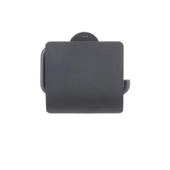 Tiger Urban Toiletrolhouder Met Klep Zwart|Brico Online