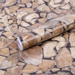 Transform Zelfklevende Decoratiefolie Tree Trunk 45X200Cm|Brico New
