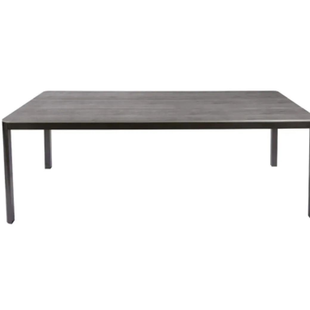 Brico Tuintafels-Trapani Tuintafel + Verstelbare Poten Aluminium/Polyhout 210X100X75Cm