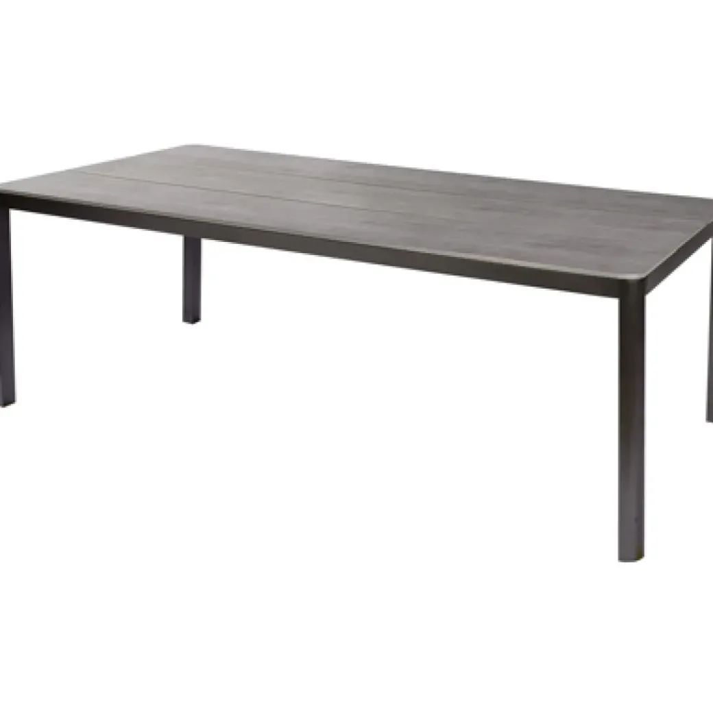 Brico Tuintafels-Trapani Tuintafel + Verstelbare Poten Aluminium/Polyhout 210X100X75Cm
