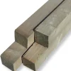 Brico Tuinpalen-Tuinpaal Hout Vintage Grijs 6,8X6,8X180Cm
