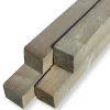 Brico Tuinpalen-Tuinpaal Vintage Grijs 6,8X6,8X270Cm
