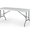 Brico Tuintafels-Tuintafel Party Inklapbaar 6 Personen Wit 180X75Cm