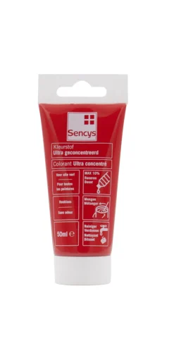 Brico Decoratieve Verf-Ultra Geconcentreerde Kleurstof Voor Verf Sencys Rood 50Ml