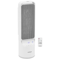 Brico Keramische Kachels & Blaasverwarming<Uniprodo Elektrische Ventilatorkachel - 1200/2000 W - Draaibaar - Wit Uni_Heater_11