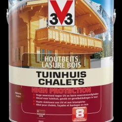 Brico Beits-V33 Houtbeits Tuinhuis High Protection Mahonie Zijdeglans 2,5L