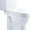Van Marcke Duoblok Toilet X-Joy I Pk Aansluiting I Verhoogd I Quick Release & Soft-Close Toiletzitting I Randloos Toiletpot Wit|Brico Hot