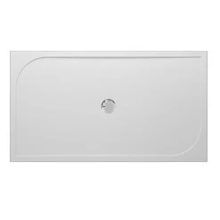 Van Marcke Go Douchebak Argon Rechthoek Polybeton Wit 160X90X3Cm|Brico Best